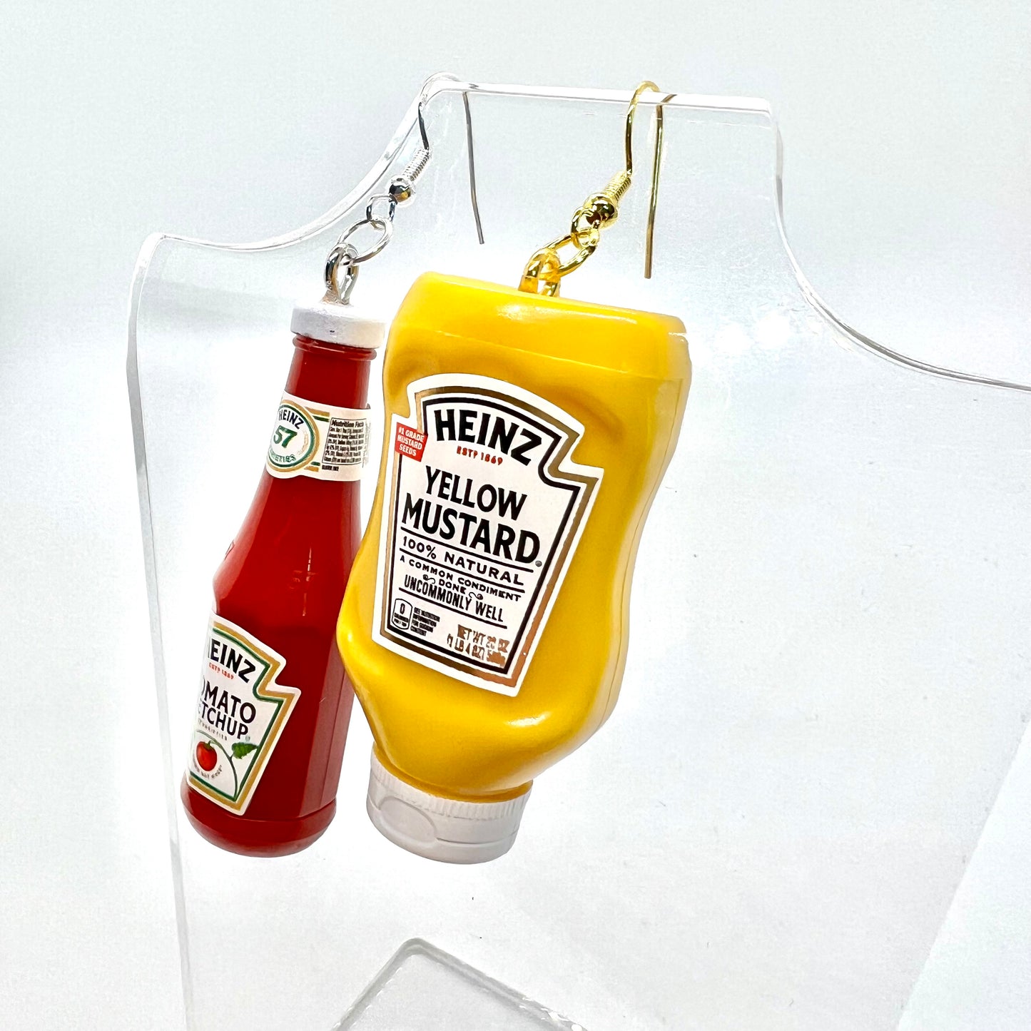 Ketchup & Mustard Earrings