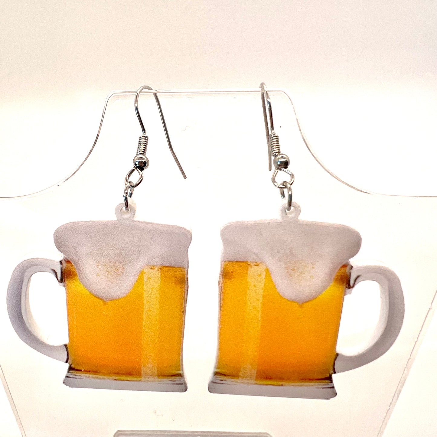 Pint Of Beer Earrings