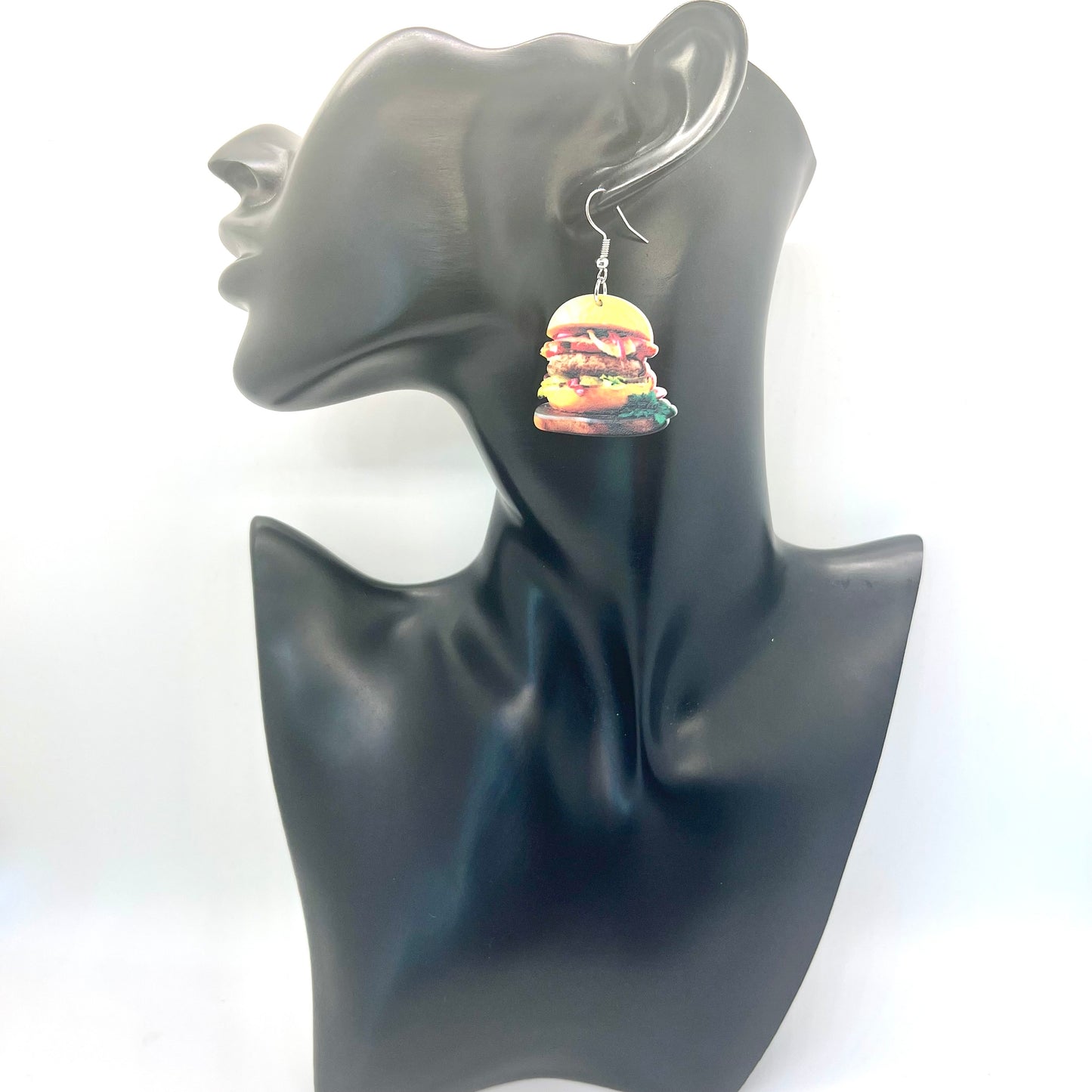 Pub Burger Earrings