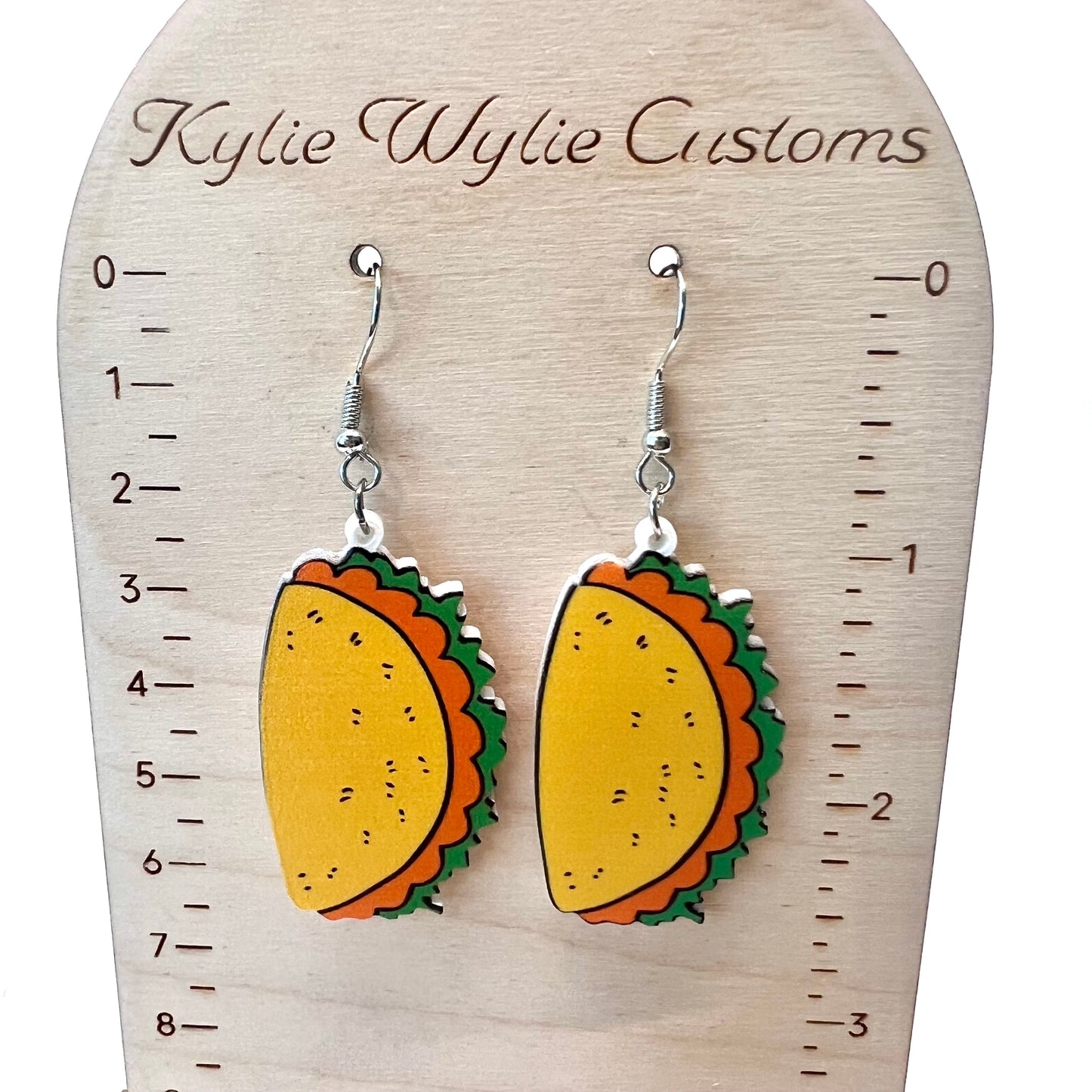 Taco Earrings