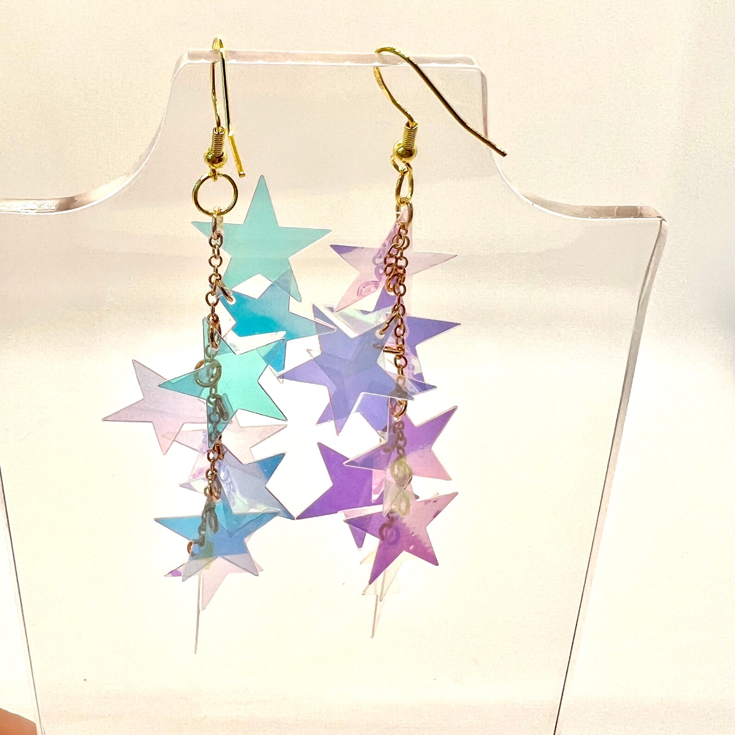 Star Dangle Earrings