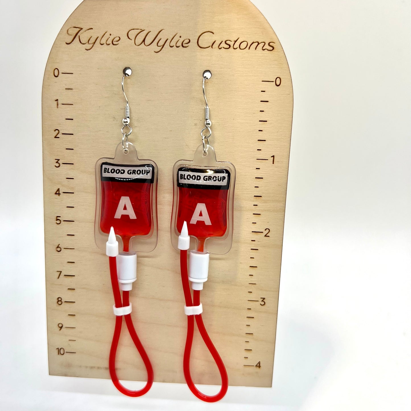 Blo0d Bag Earrings