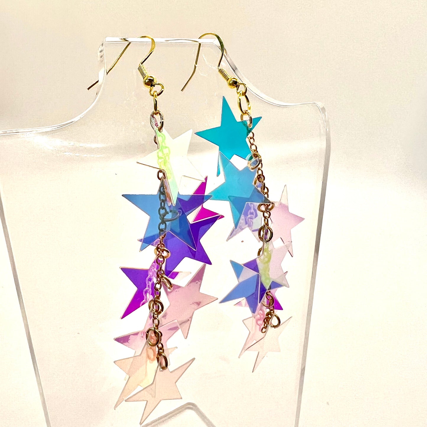 Star Dangle Earrings