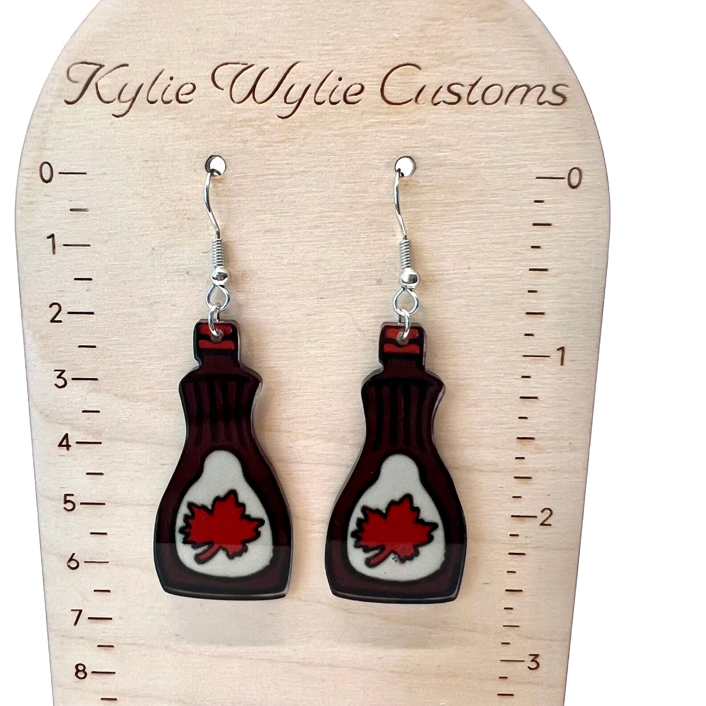 Maple Syrup Earrings