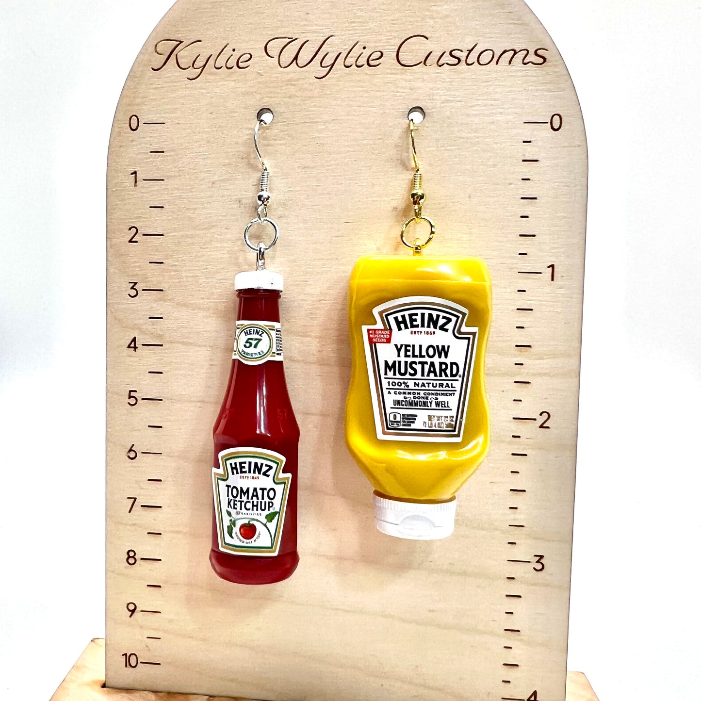Ketchup & Mustard Earrings