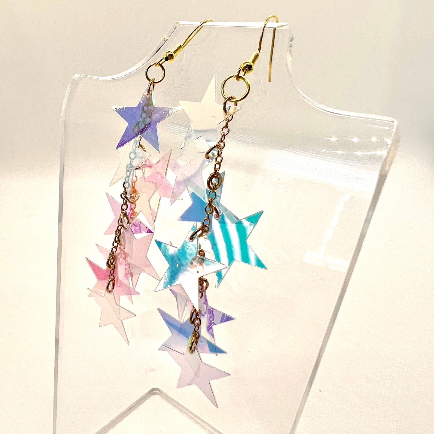 Star Dangle Earrings