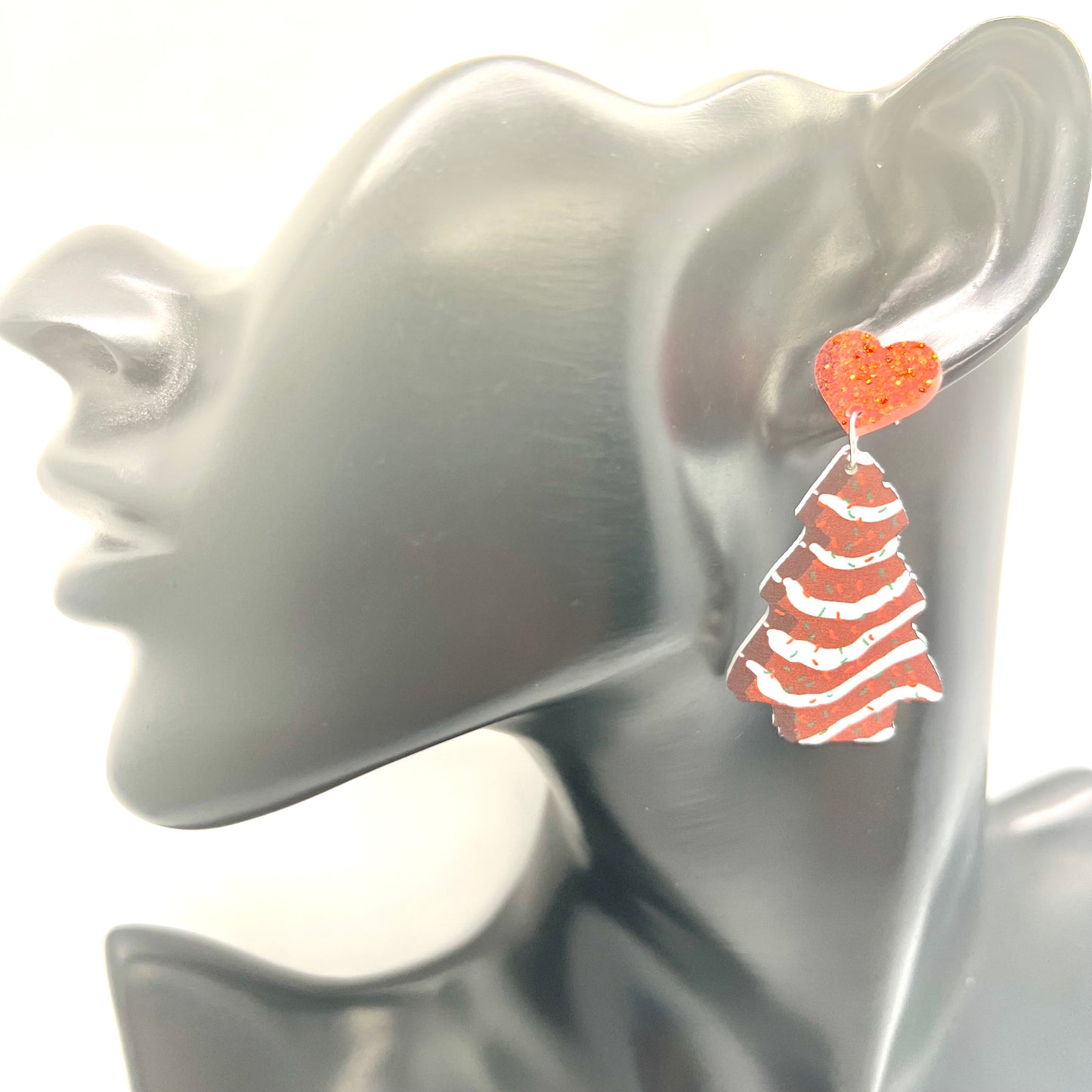 Little Debbie Tree Earrings