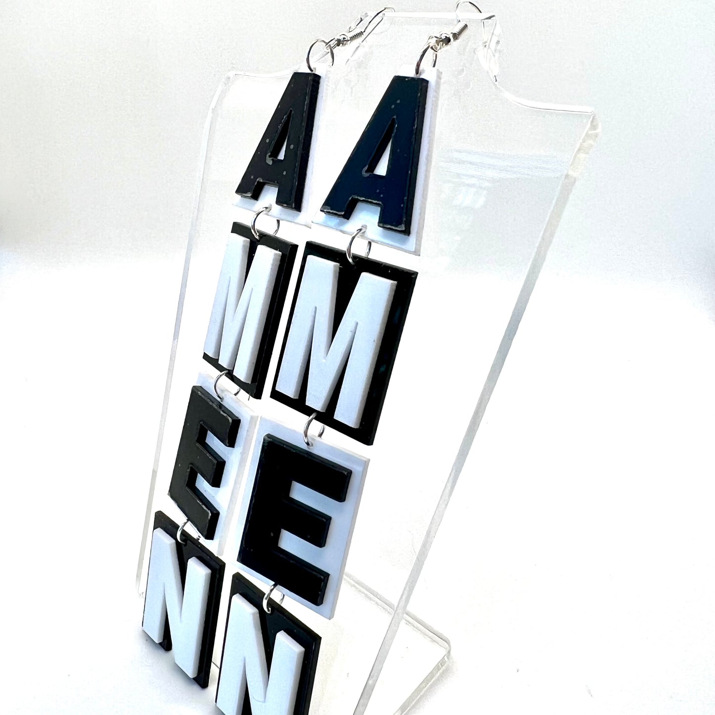 “Amen” Earrings