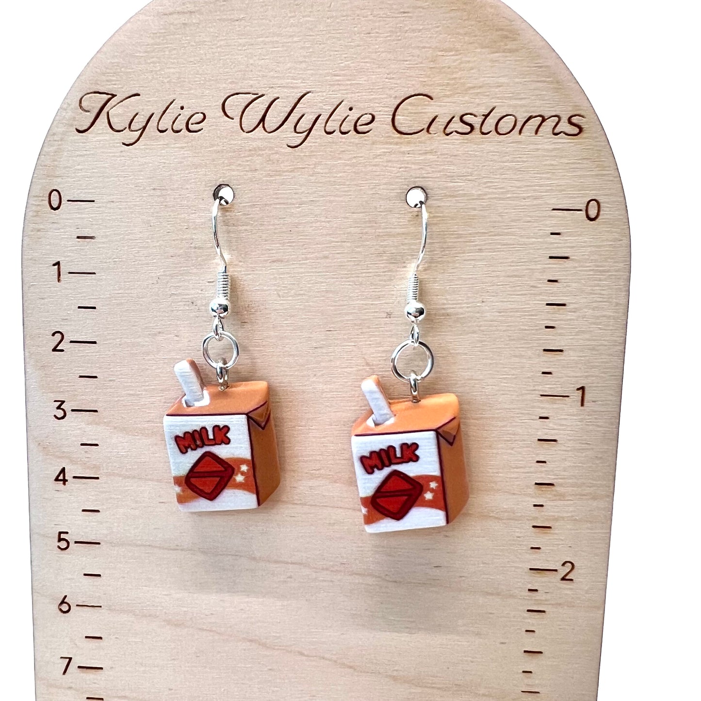 Milk Carton Earrings
