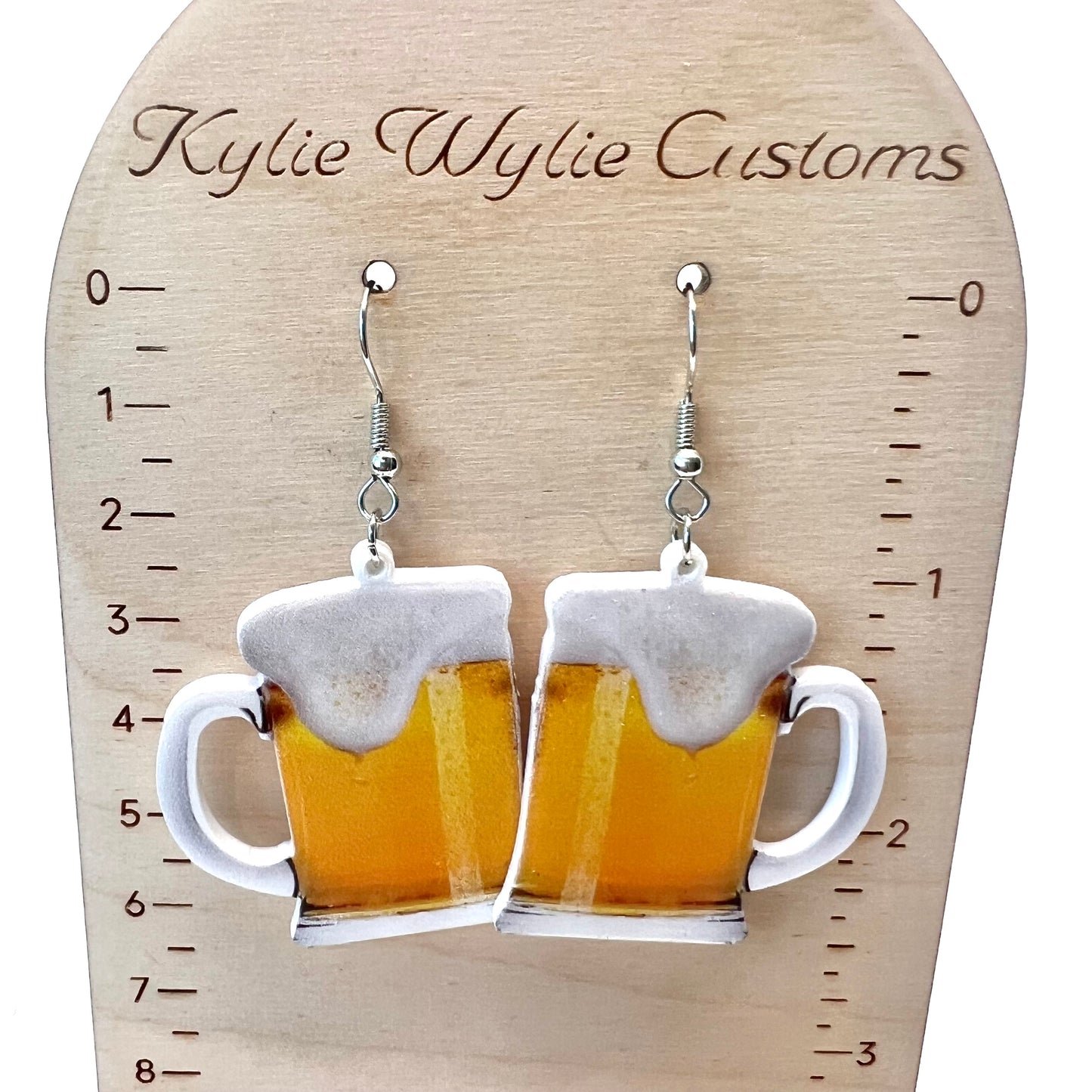Pint Of Beer Earrings