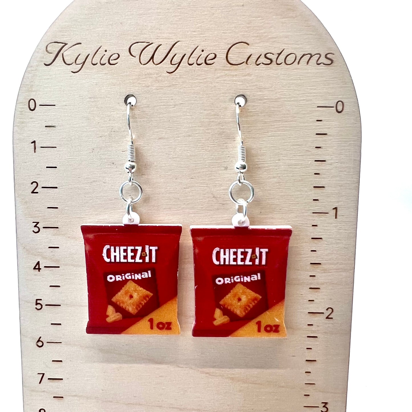 Cheez Its Earrings