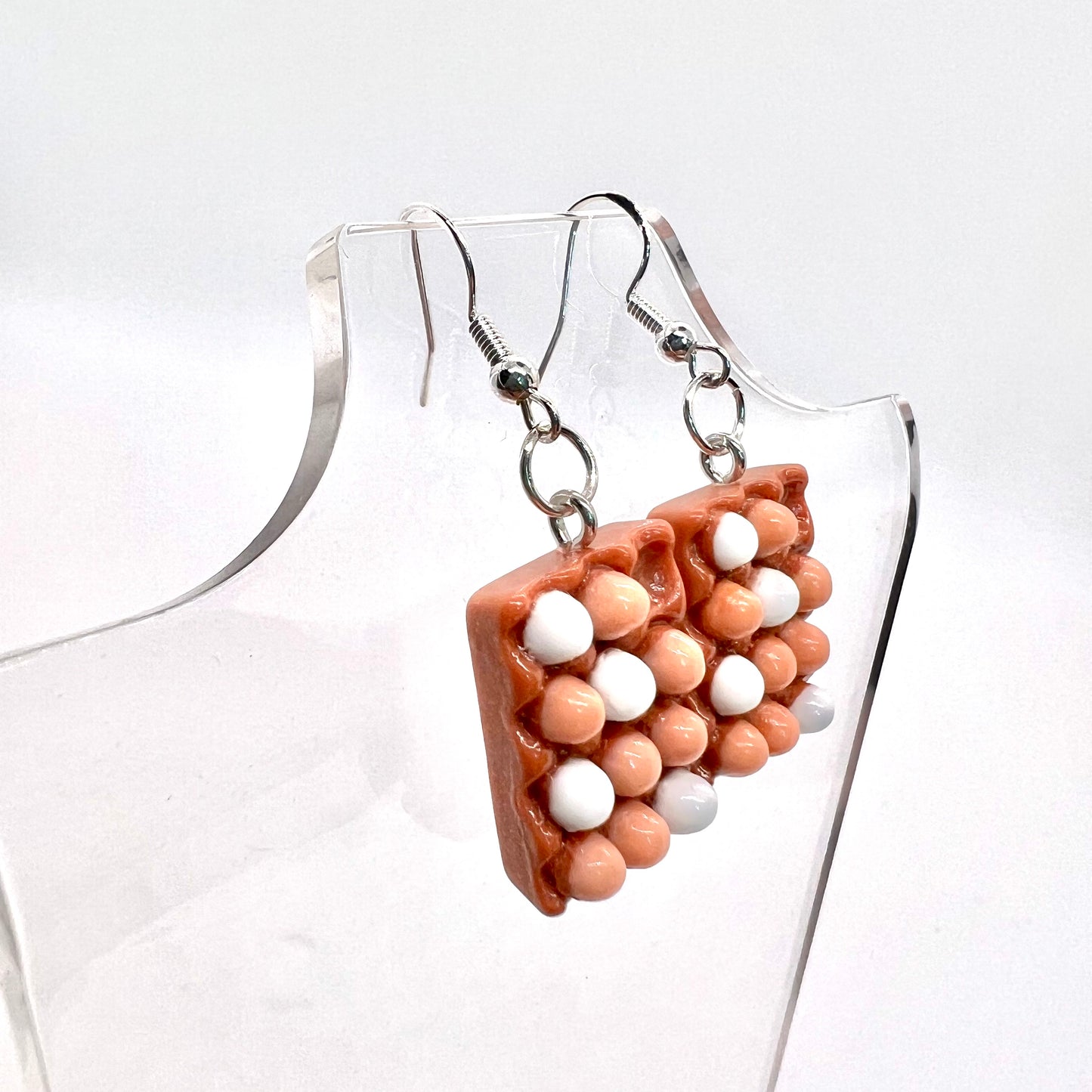 Egg Carton Earrings