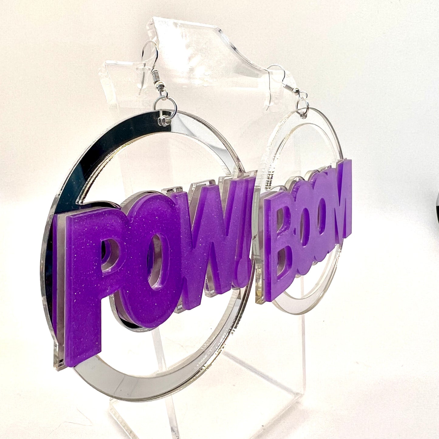 Comic Book Earrings