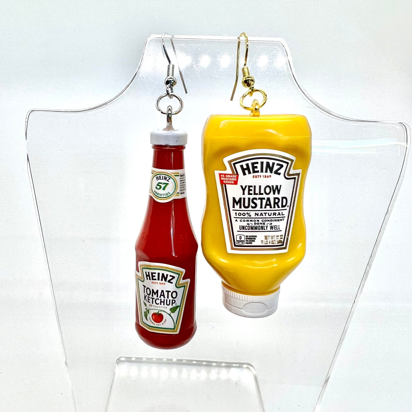 Ketchup & Mustard Earrings
