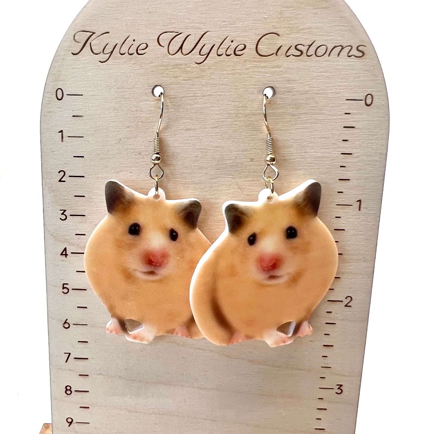 Hamster Earrings