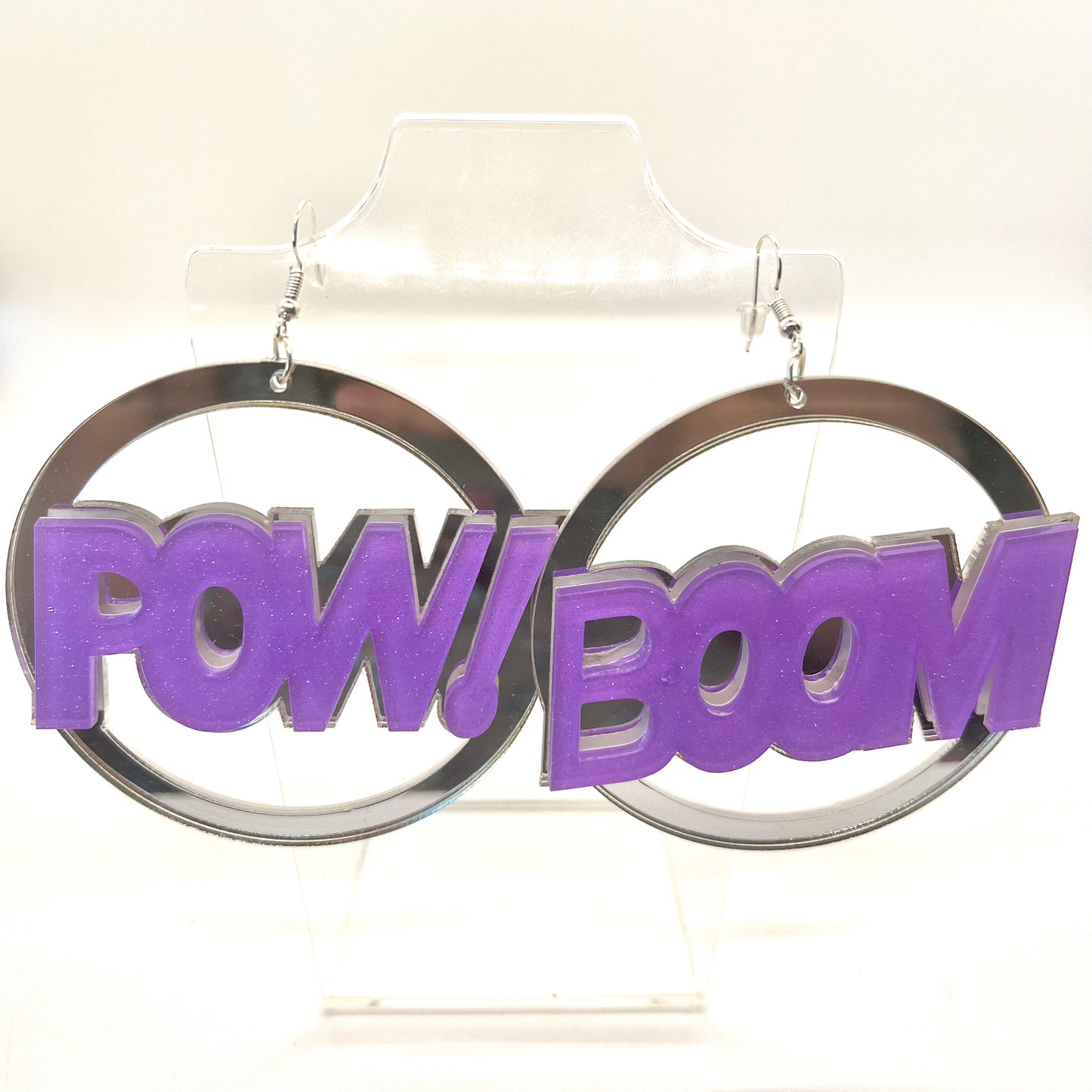 Comic Book Earrings