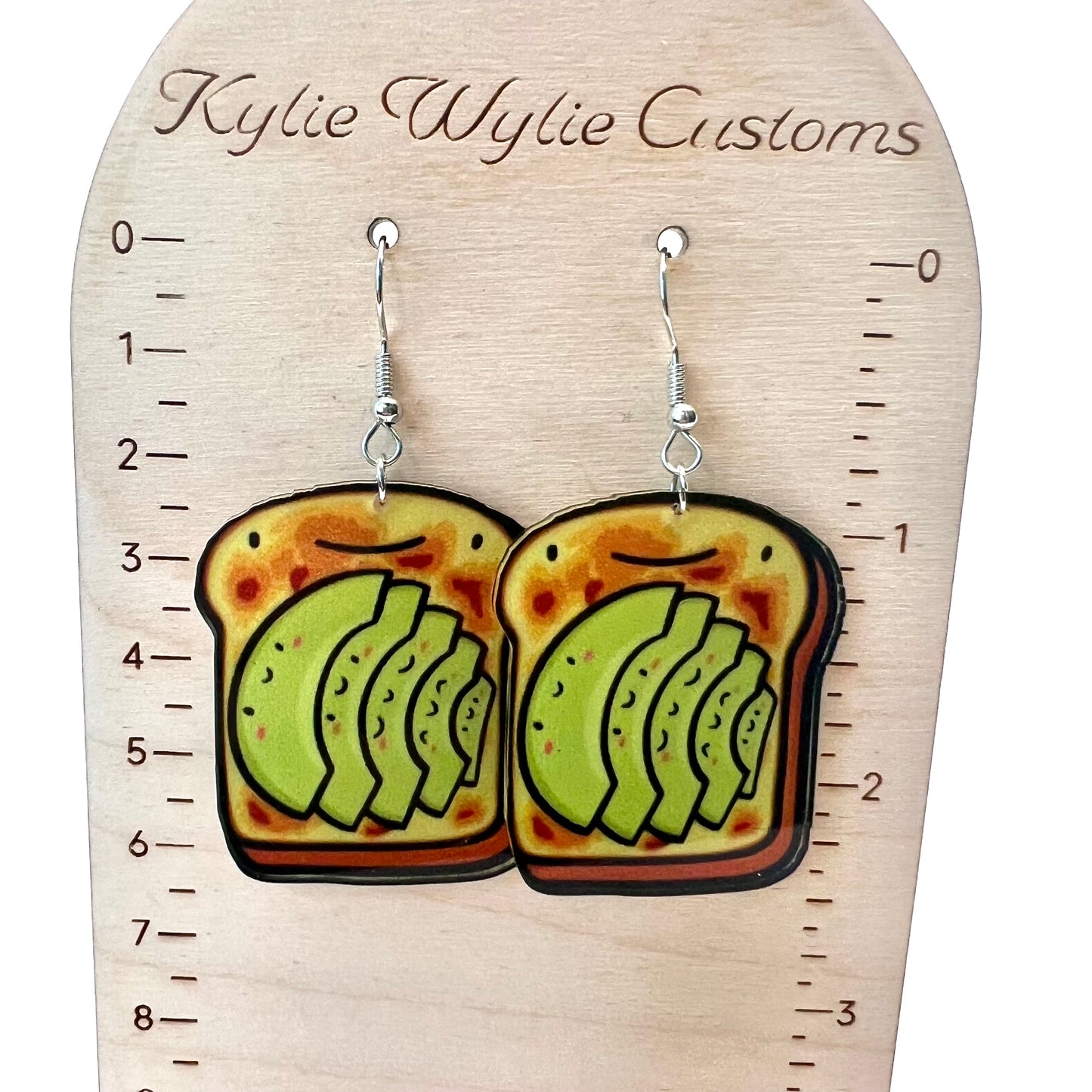 Avocado Toast Earrings