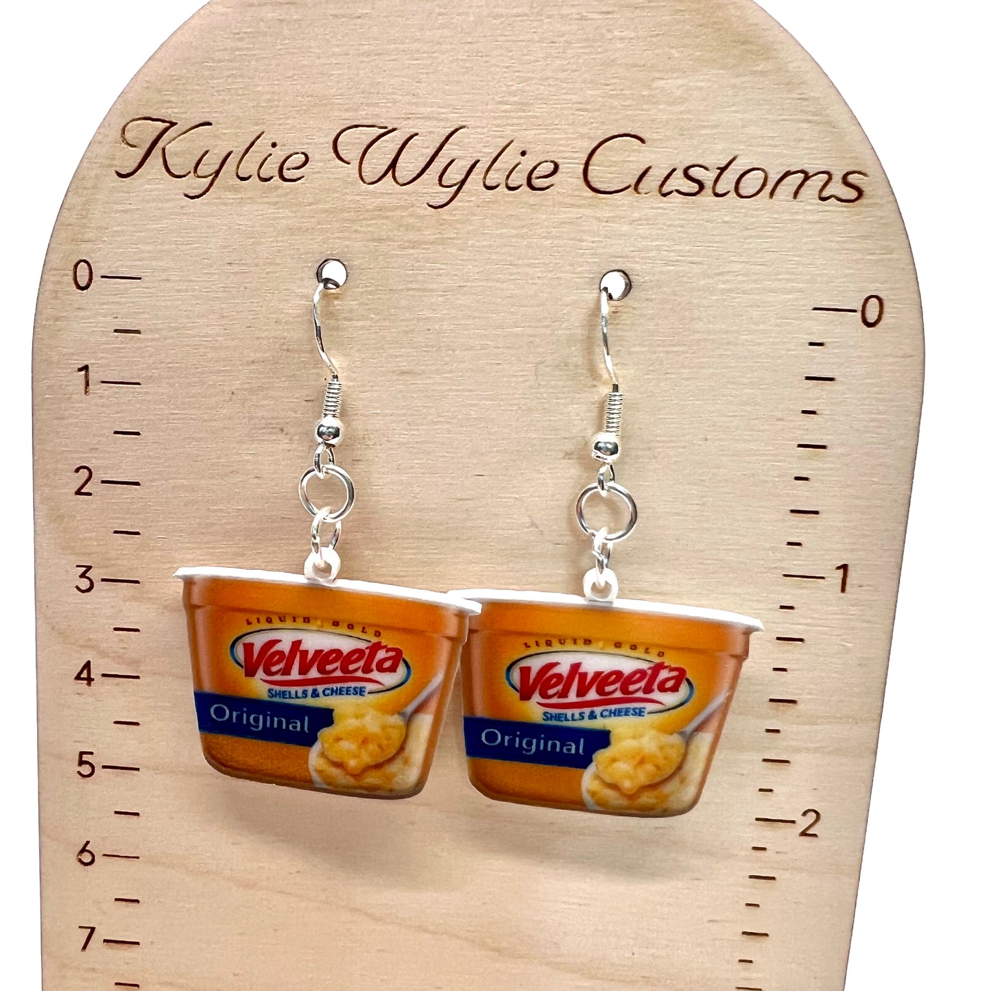Velveeta Mac Cups Earrings