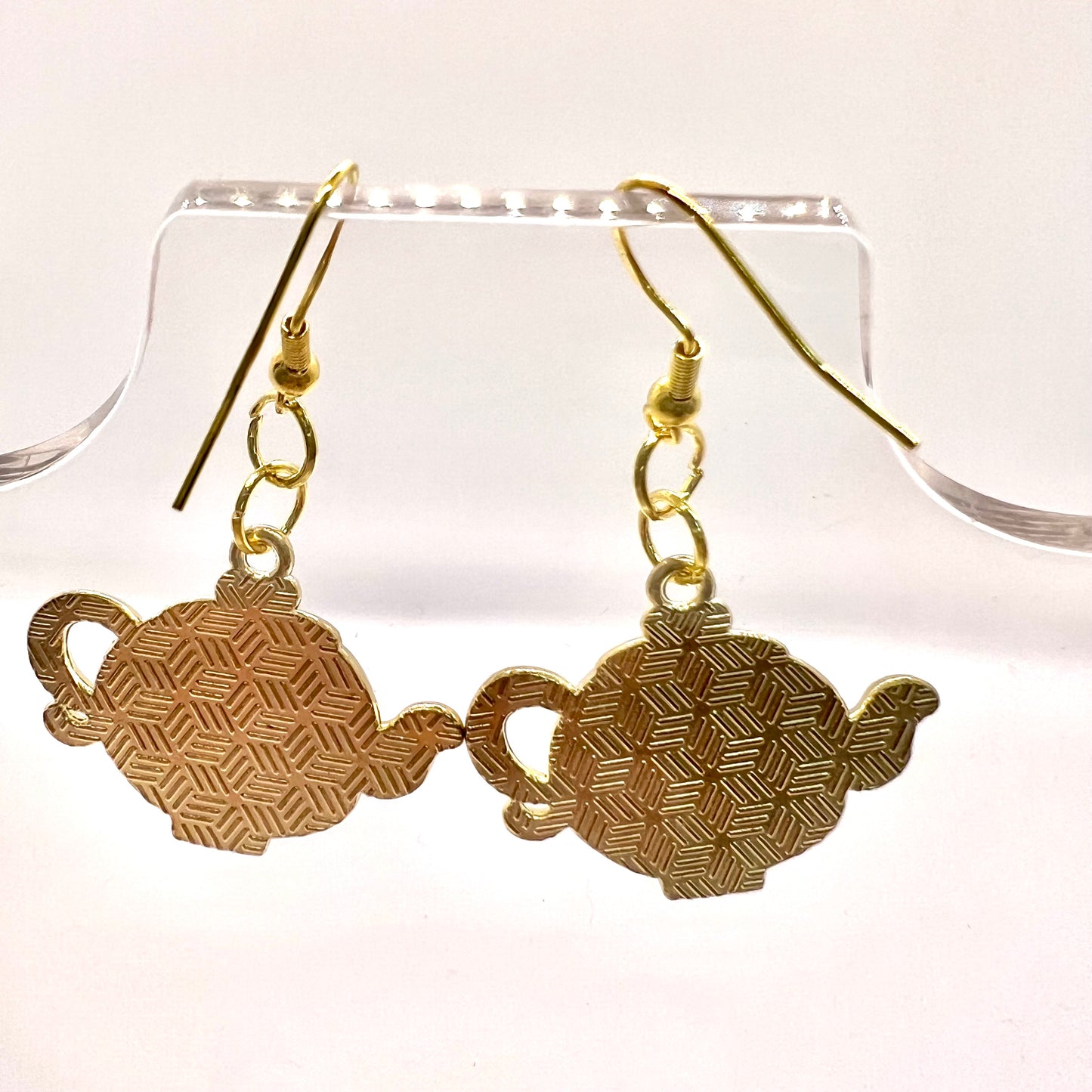 Tea Pot Earrings