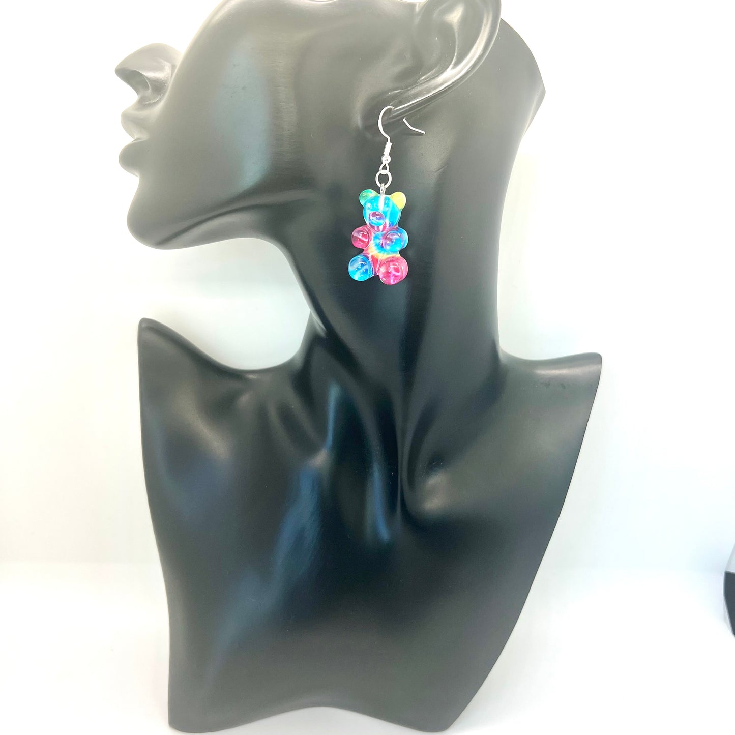 Rainbow Gummie Bear Earrings