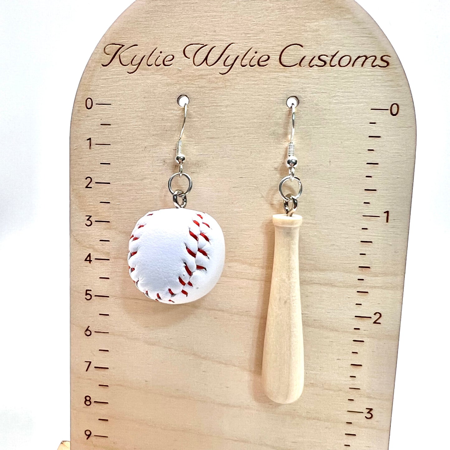Baseball Earrings