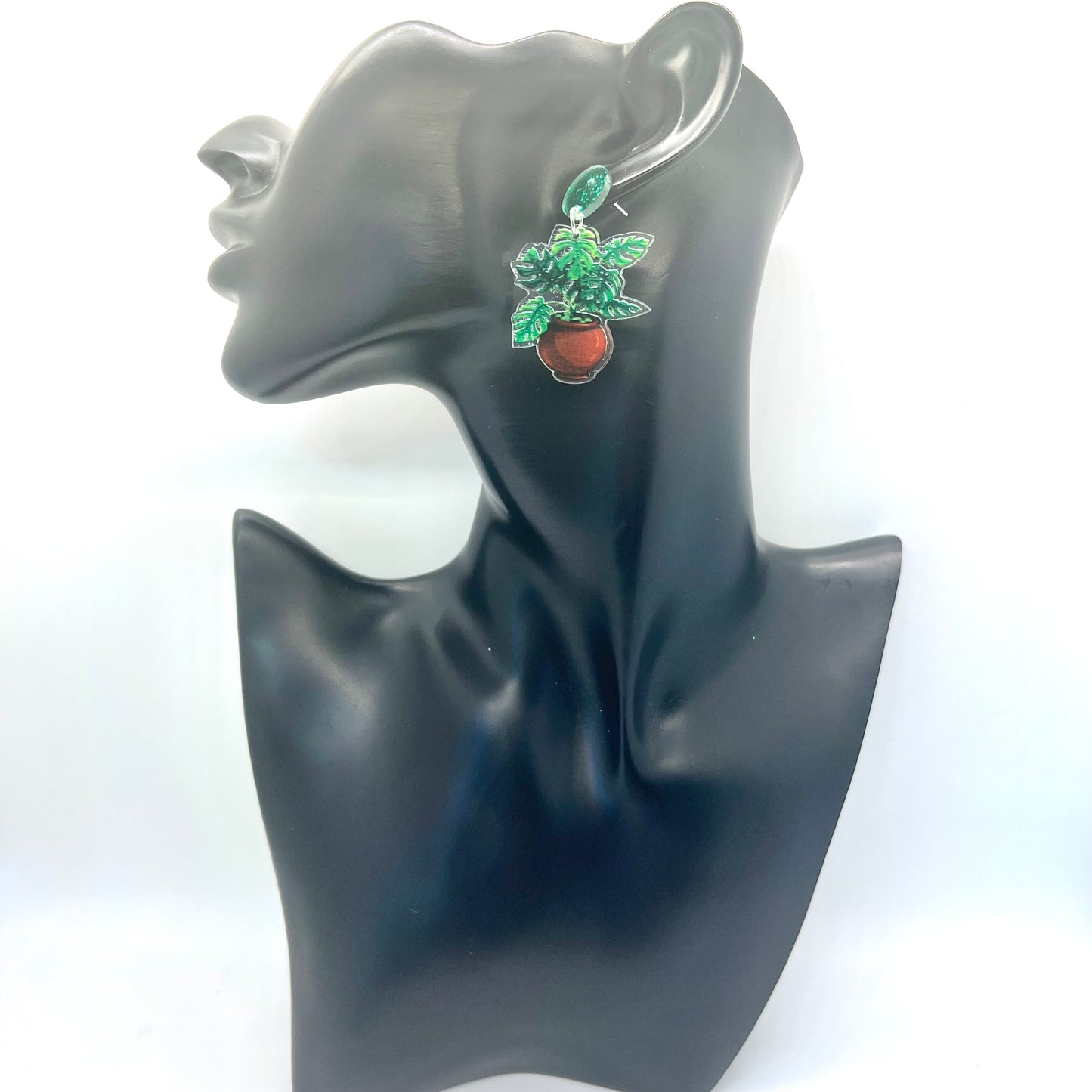 Potted Plant Earrings