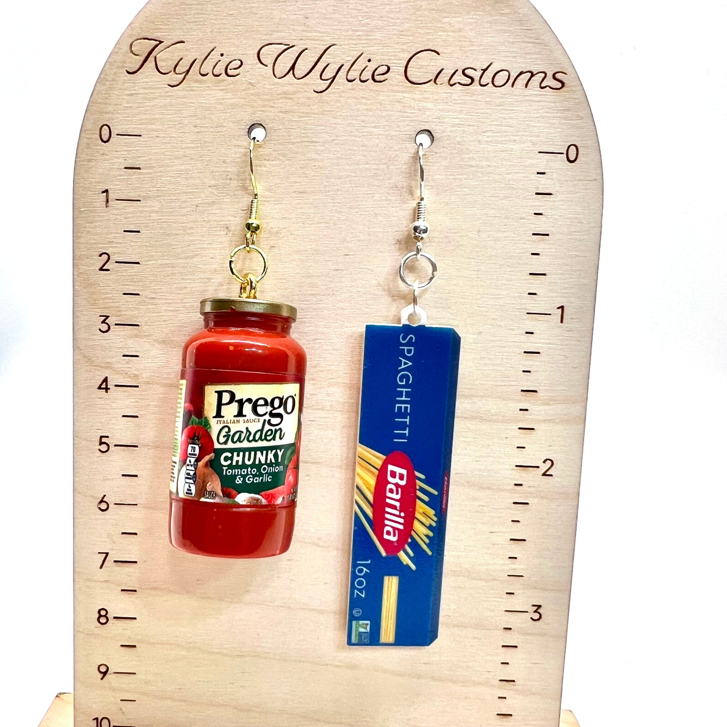 Pasta Earrings