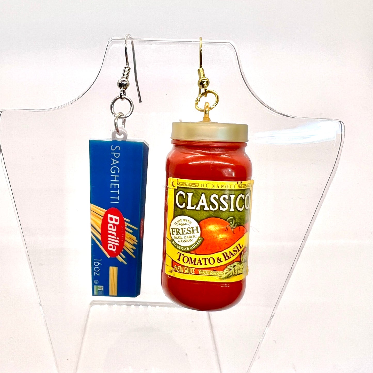 Pasta Earrings