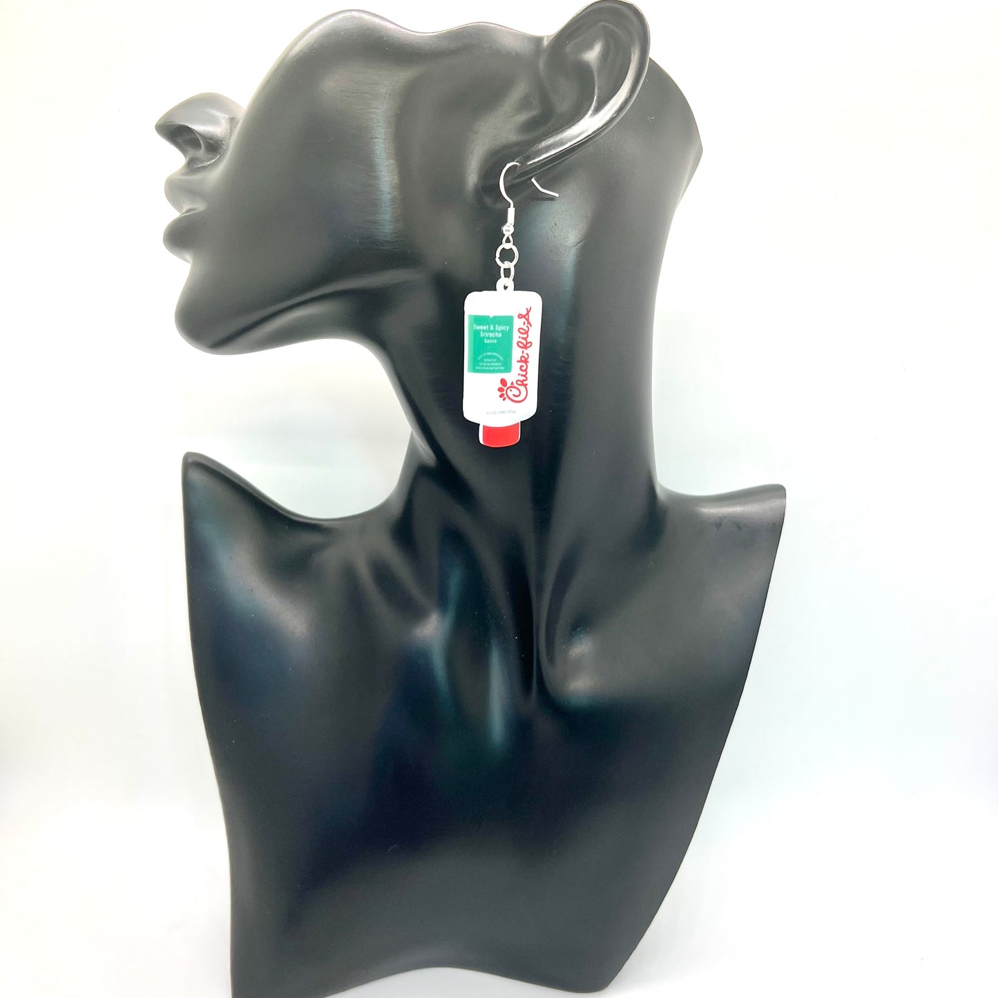 Chick-Fil-A Sriracha Sauce Earrings