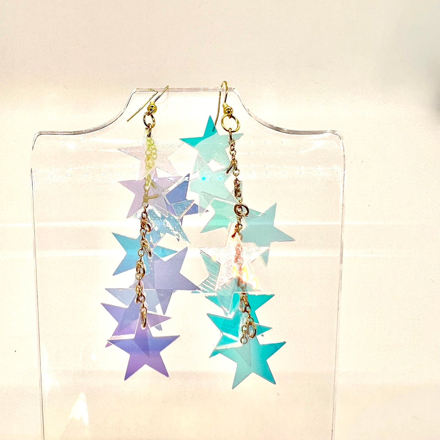 Star Dangle Earrings