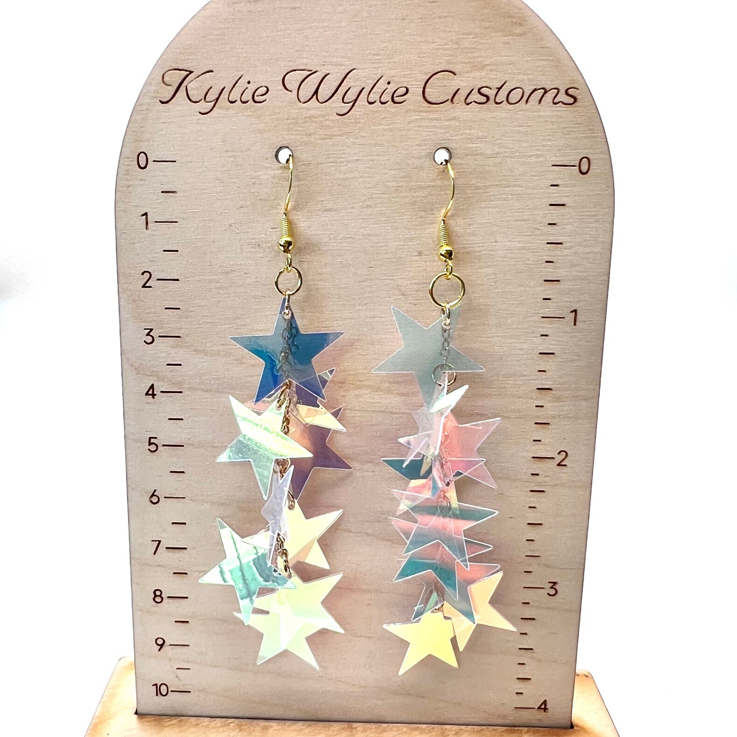 Star Dangle Earrings