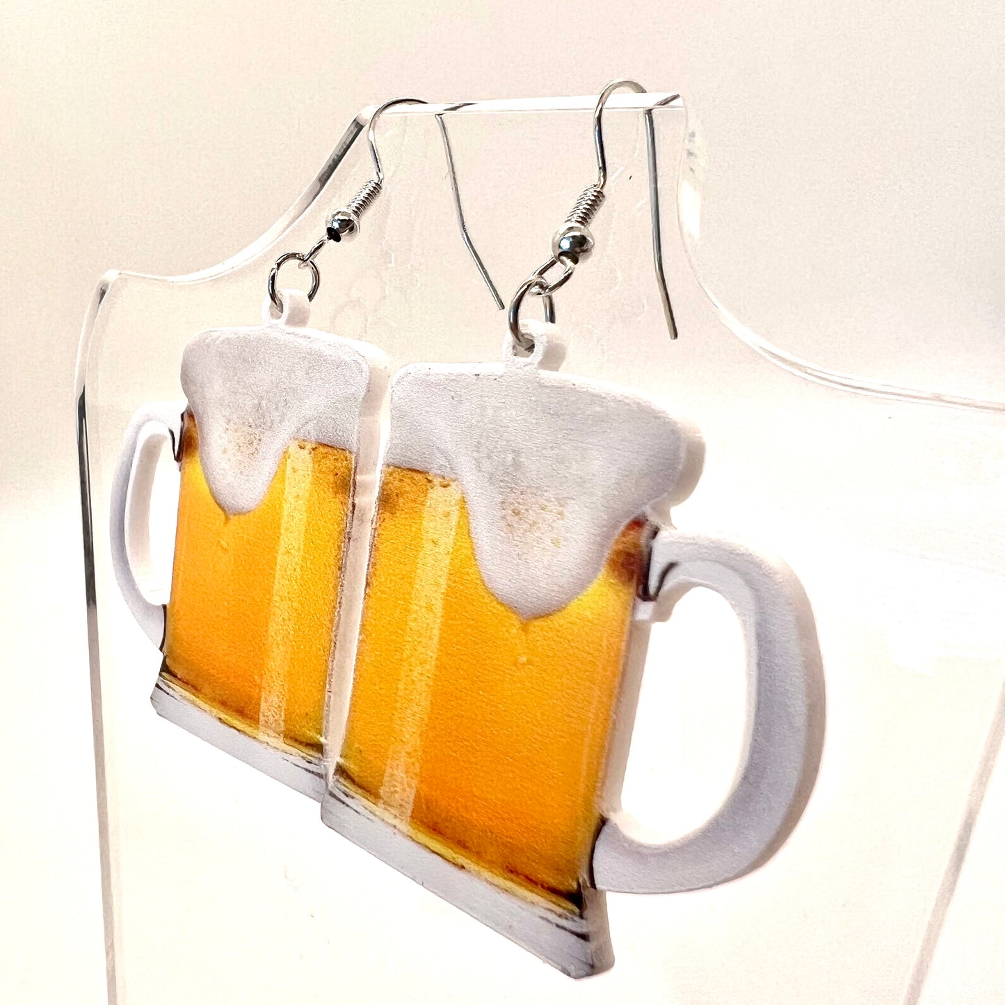 Pint Of Beer Earrings