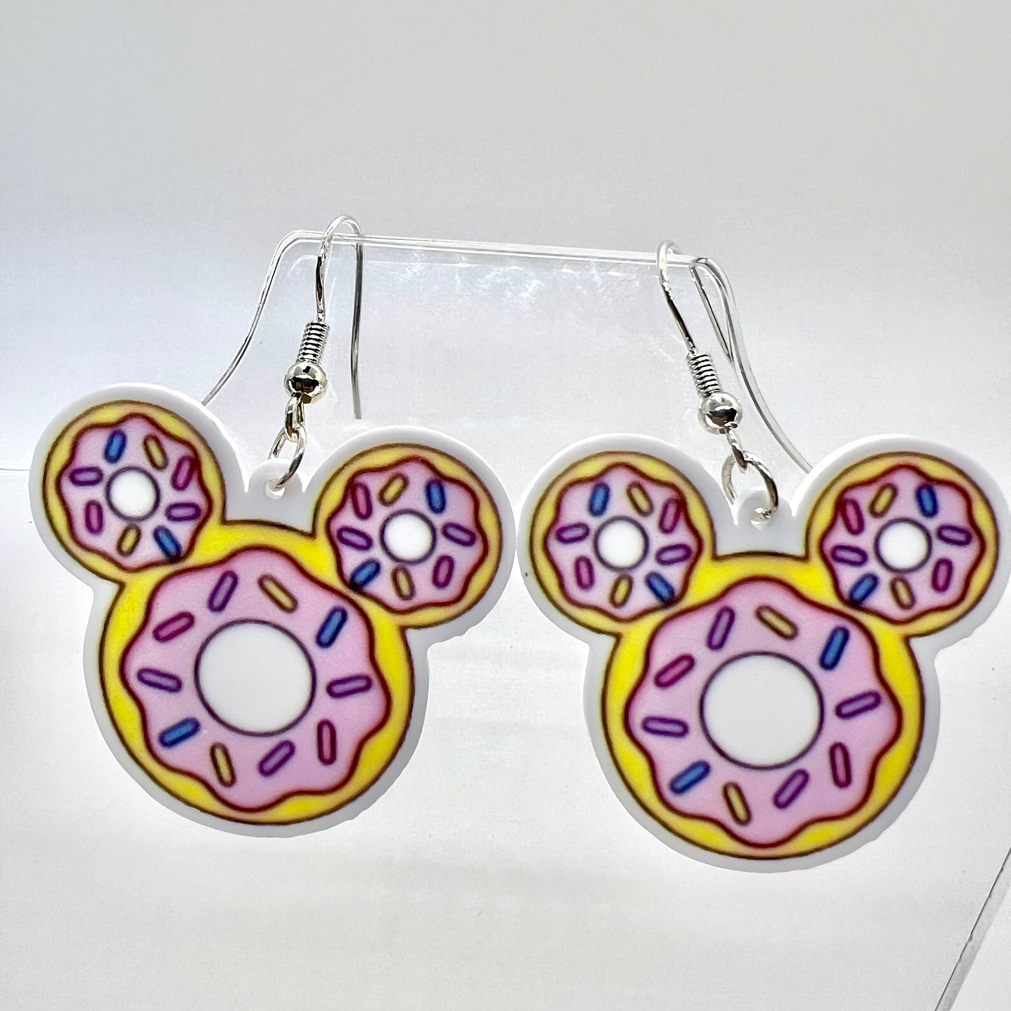 Mickey Donut Earrings