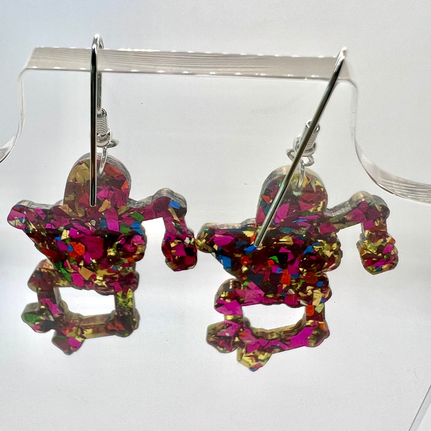 Dancing Skeleton Earrings