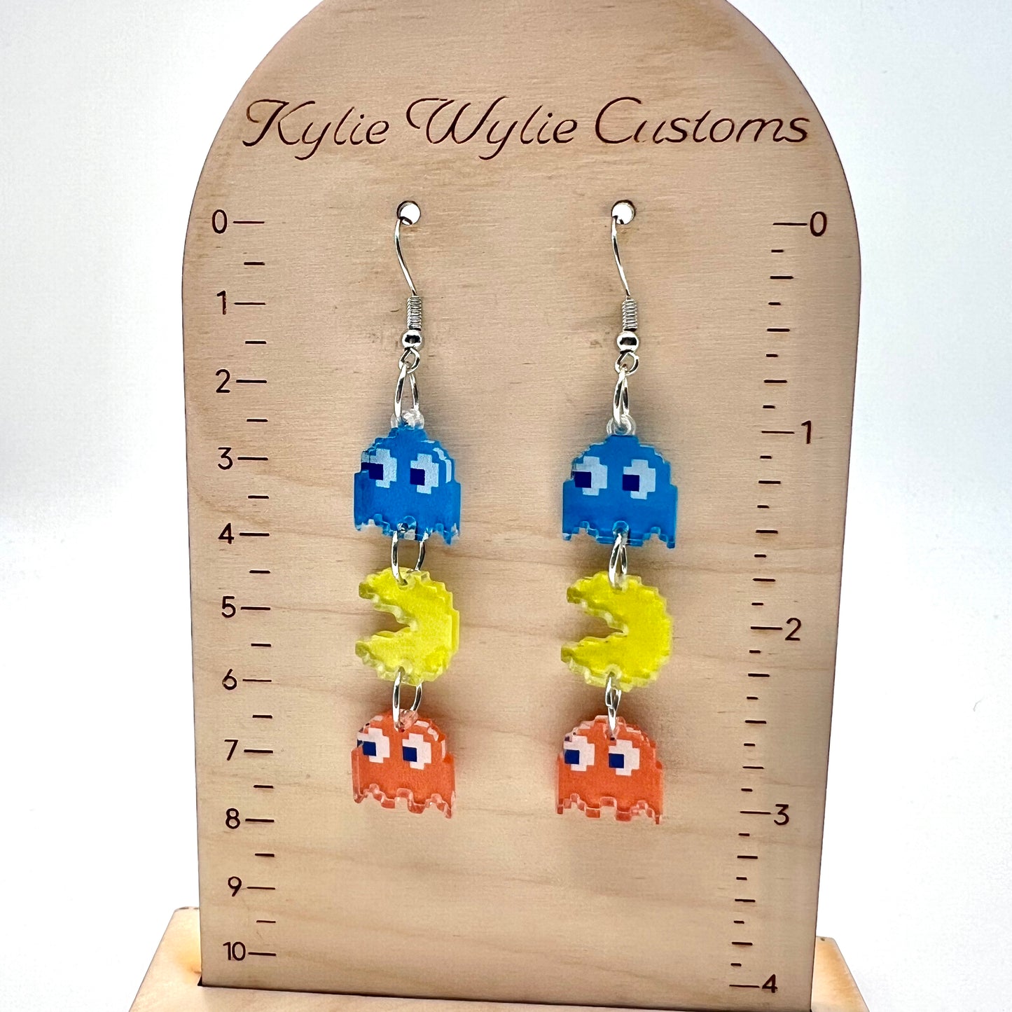 Pacman Earrings