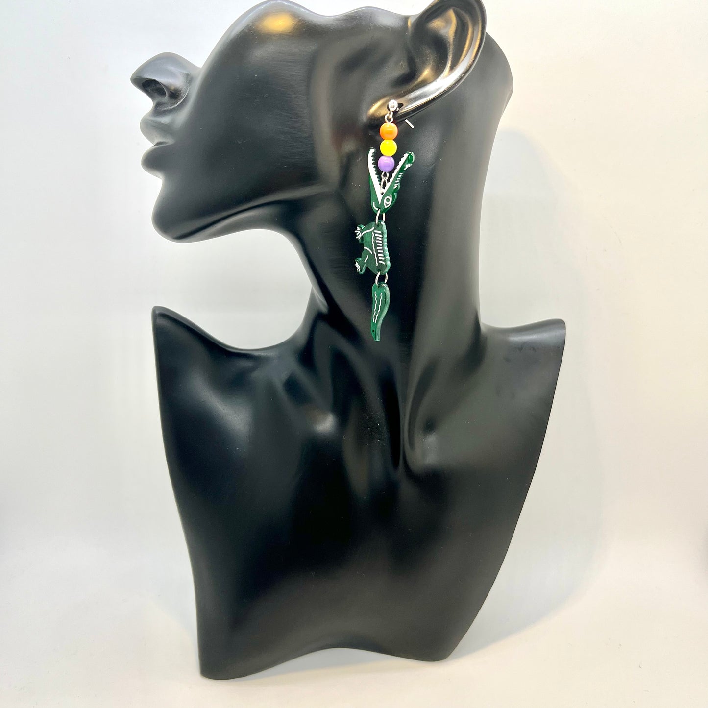 Crocodile Earrings