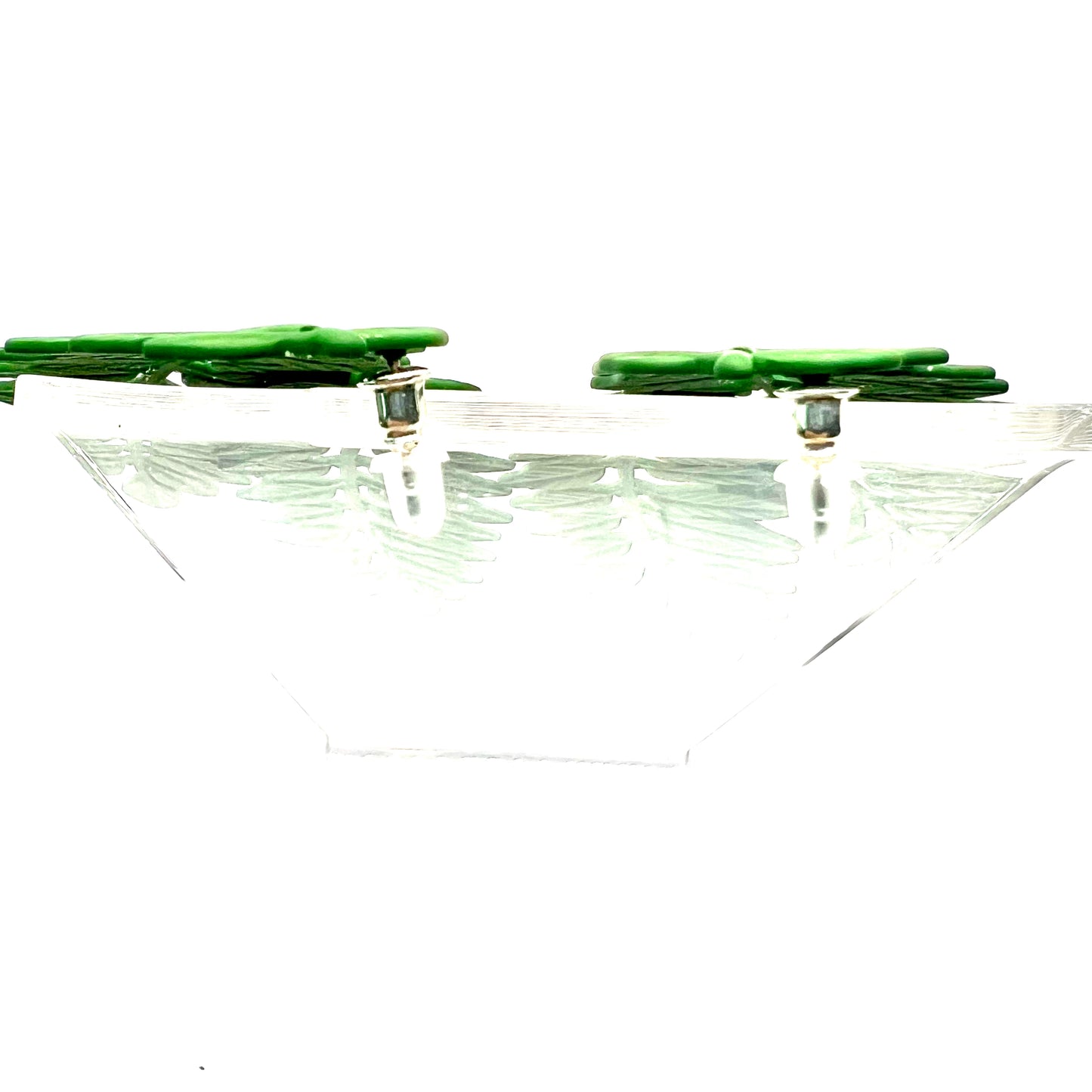 Large Plant Earrings