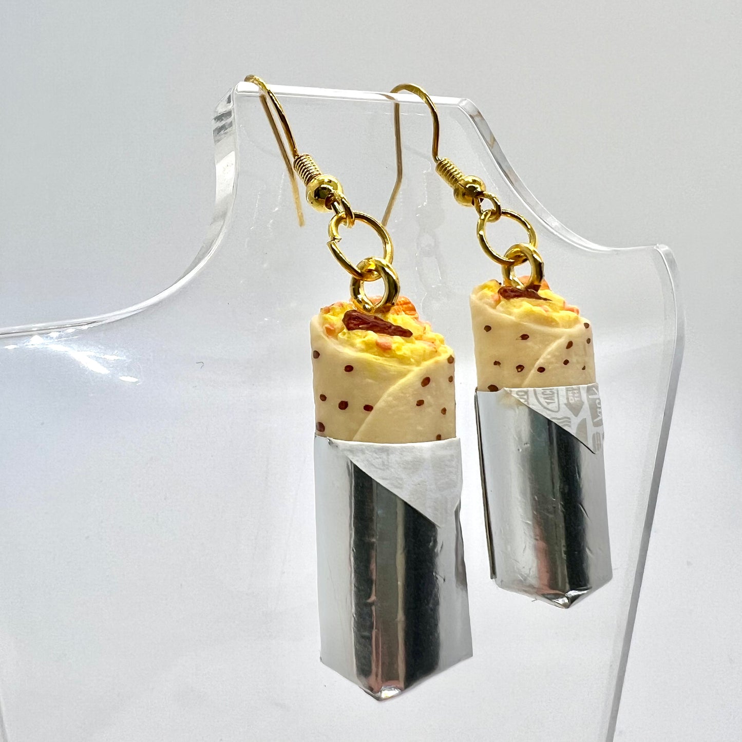Breakfast Burrito Earrings