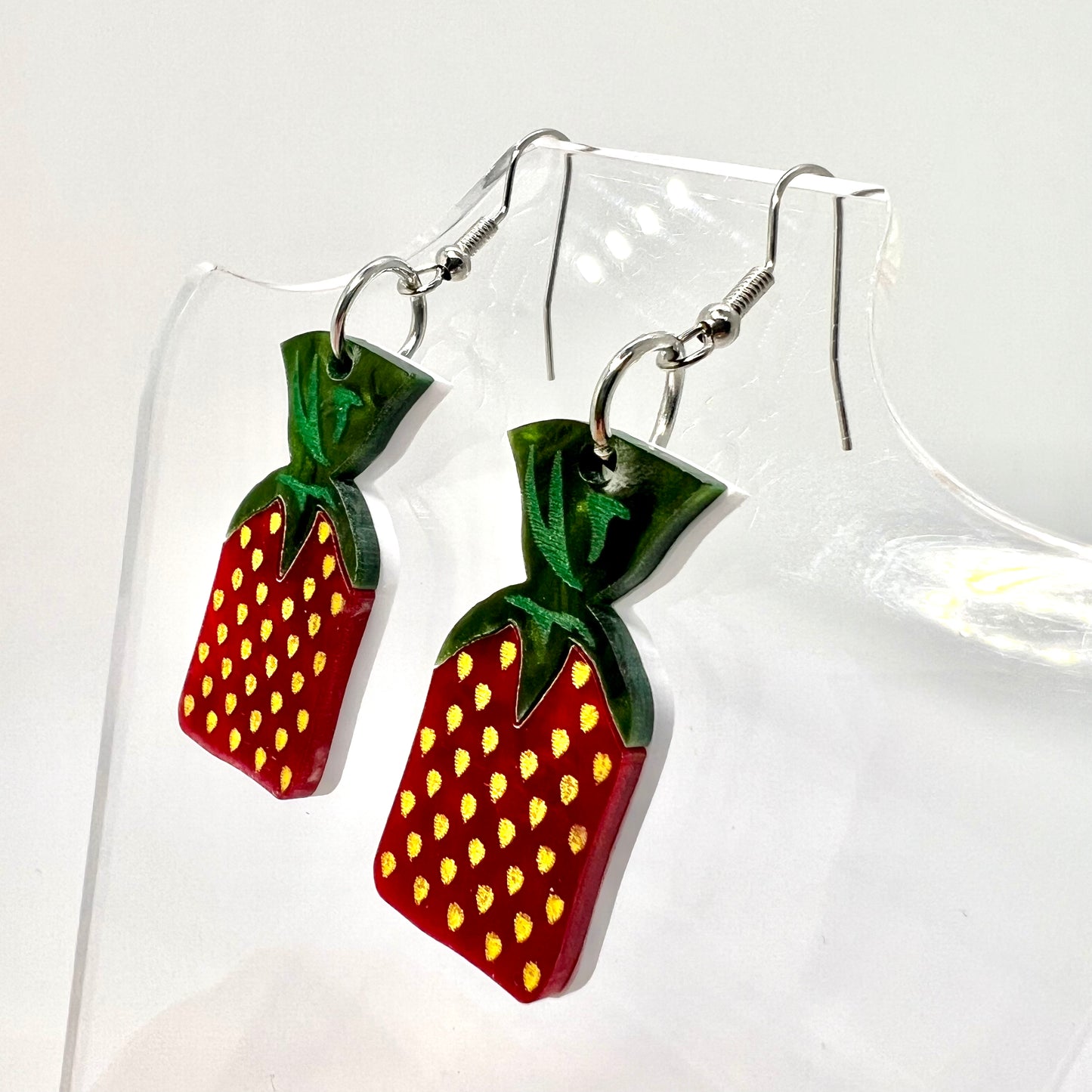 Strawberry Candy Earrings