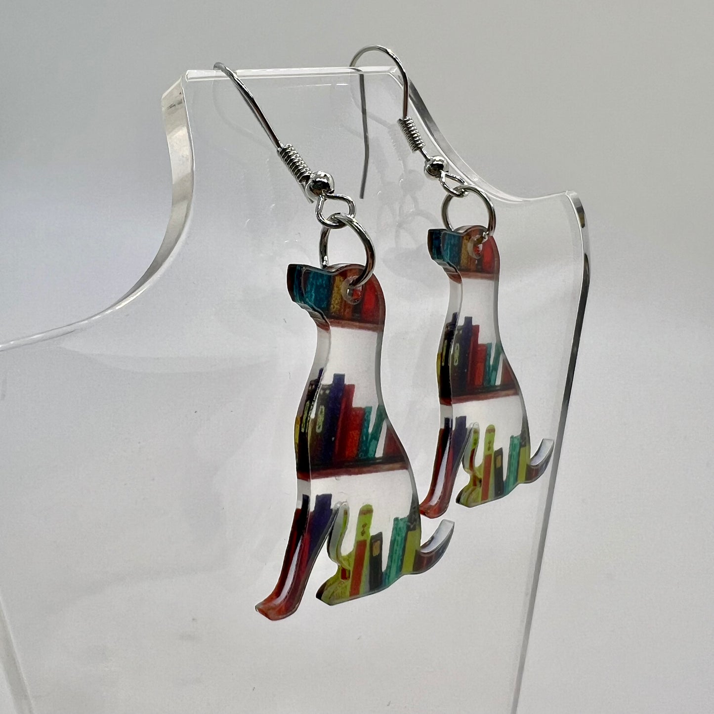 Book Earrings