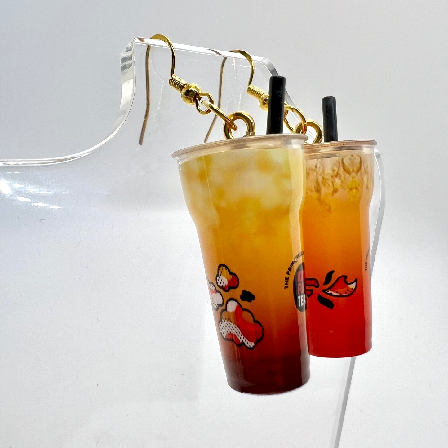 Kung Fu Tea Cups Earrings
