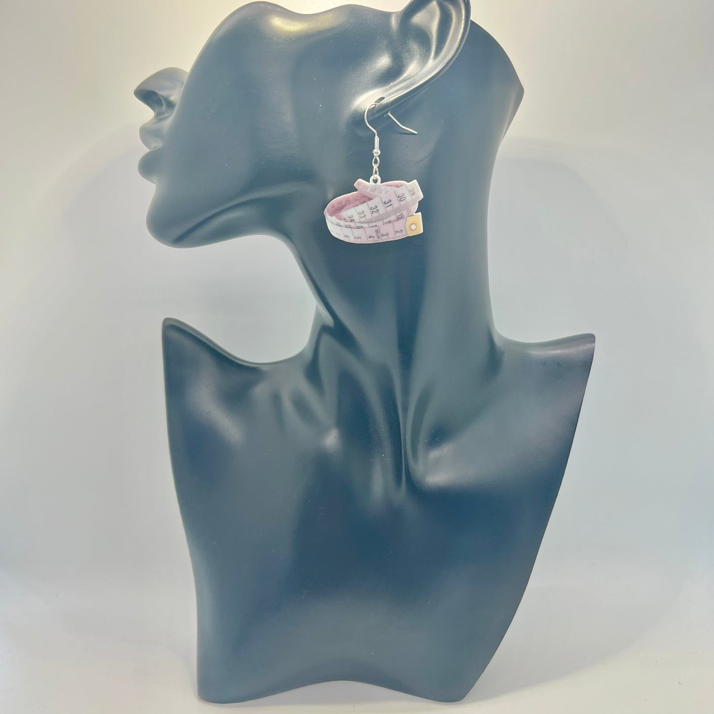 Tape Measure Earrings