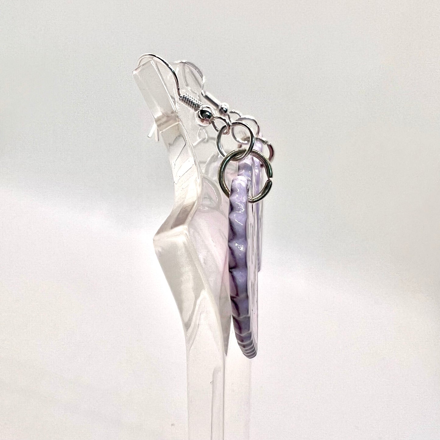 Cup Of Positivity Heart Earrings