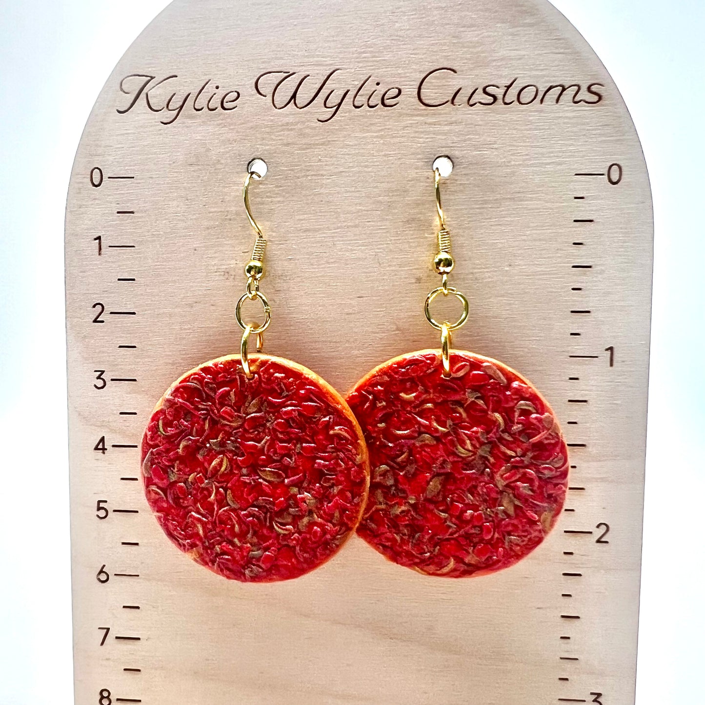 Supreme Pizza Earrings