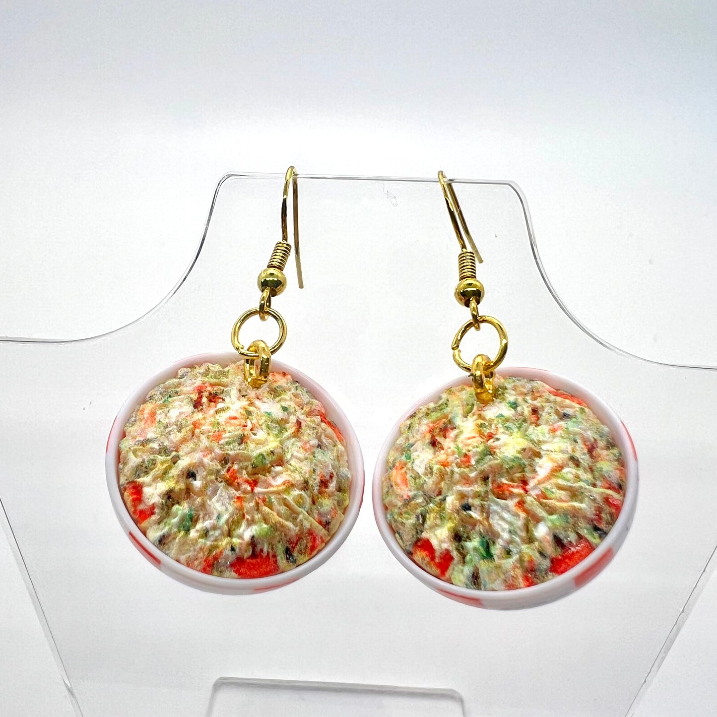 KFC Cole Slaw Earrings