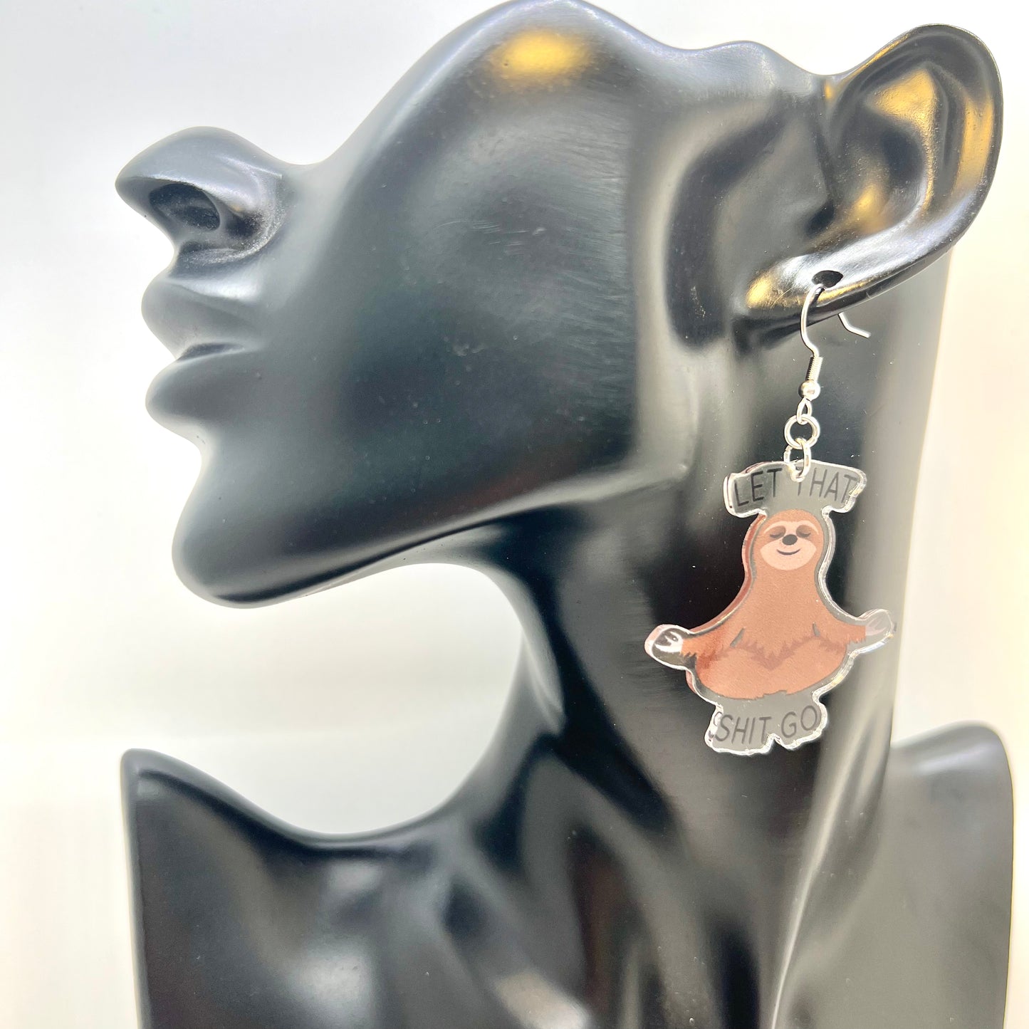 Moody Sloth Earrings