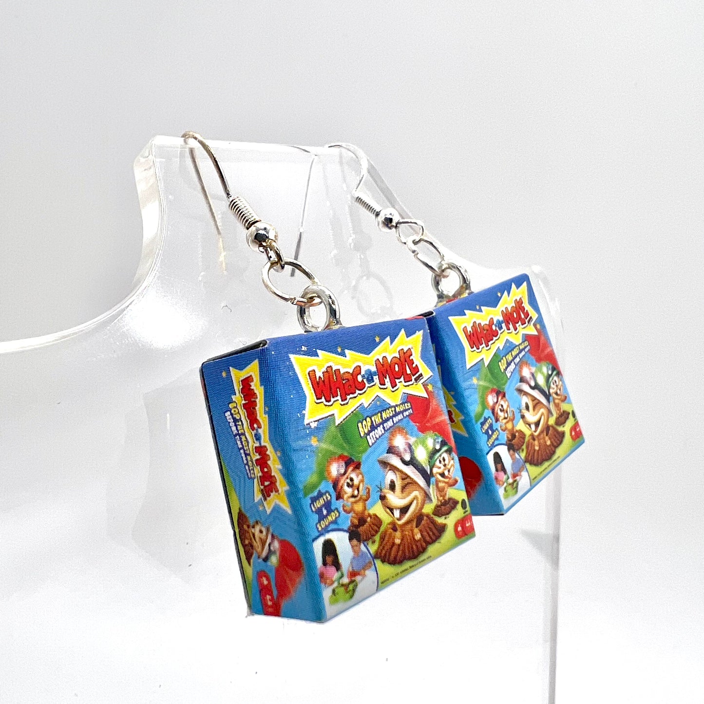 Whac-A-Mole Game Earrings