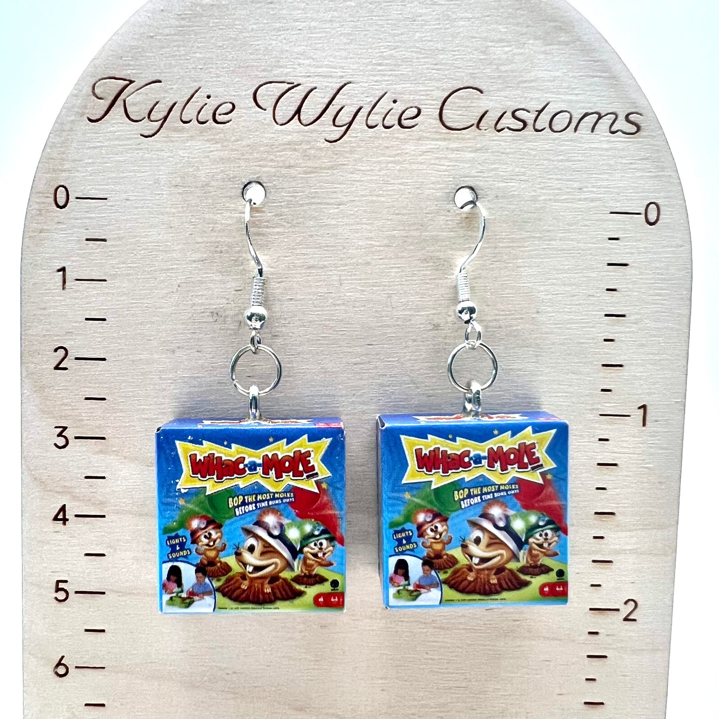 Whac-A-Mole Game Earrings