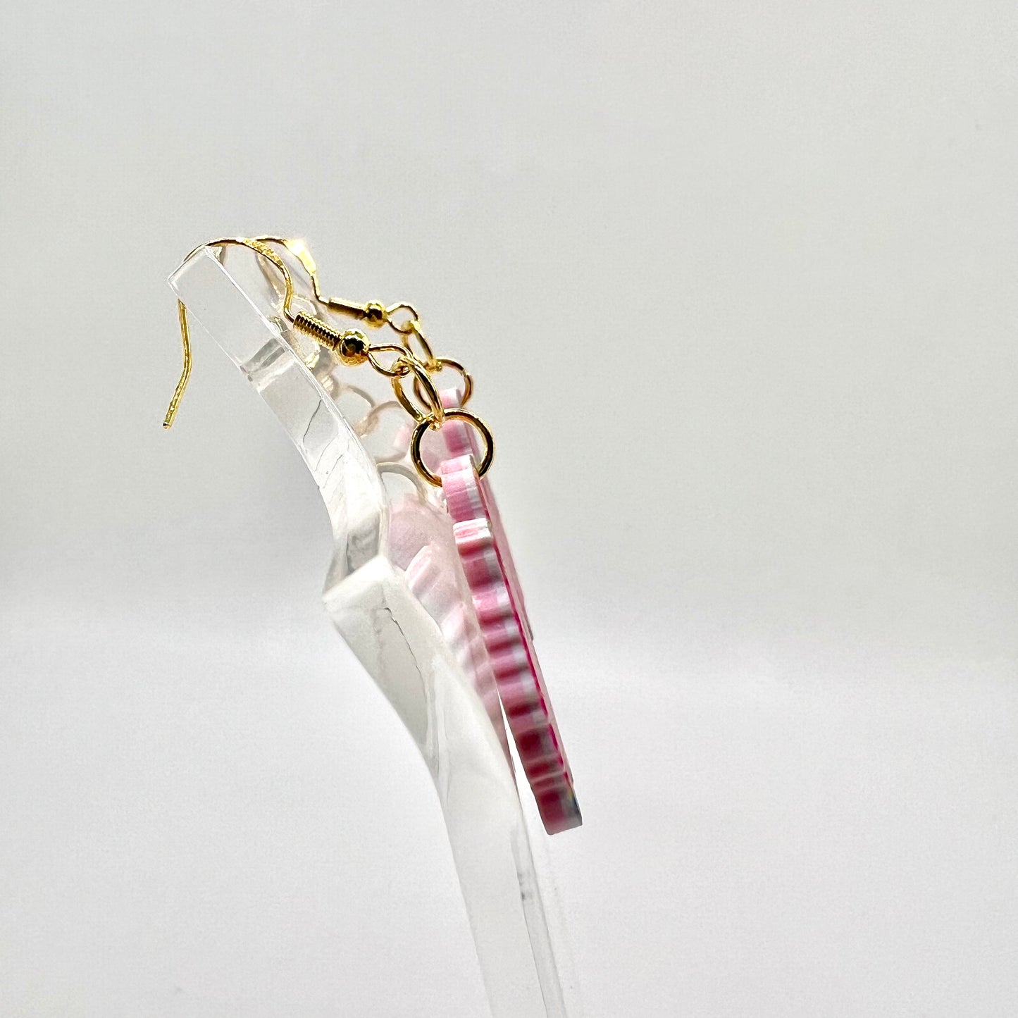 Psychedelic Hedgehog Earrings