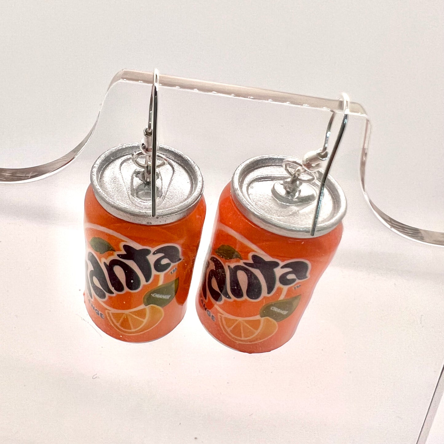 Large Fanta Can Earrings